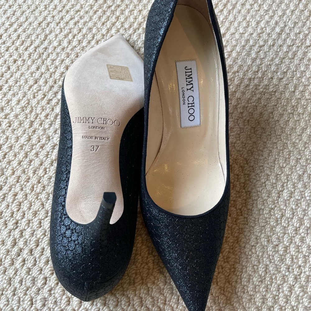 NEW Jimmy Choo Glitter Pumps, NWT